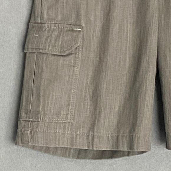 Tommy Bahama Men's Small x 9 "Linen the Dream" Cargo Shorts Linen Blend Grey NEW - Picture 4 of 11